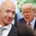 Jeffas Bezosas ir Donaldas Trumpas