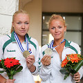 Ieva Dumbauskaitė ir Monika Povilaitytė