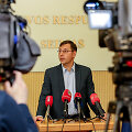 Gintaras Steponavičius susitinka su Seimo Pirmininku 