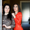 Oksana &Scaron;imonienė ir jos dukra Ligita Kazlauskienė 