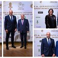 Kauno rajono vicemeras Laurynas Dilys su žmona, LKSK prezidentas Edvinas Kriūnas ir Kauno rajono meras Valerijus Makūnas, LKSK prezidentas Edvinas Kriūnas ir &Scaron;vietimo, mokslo ir sporto ministrė Raminta Popovienė, LKSK prezidentas Edvinas Kriūnas ir Seimo narys Paulius Visockas