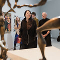 Marina Abramović apsilankė MO muziejuje Vilniuje