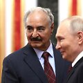 Khalifa Haftaras ir Vladimiras Putinas