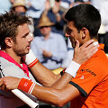 Stanas Wawrinka ir Novakas Džokovičius