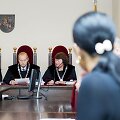 Saidos Brižinskajos bylą nagrinėjanti teisėjų kolegija: Stasys Punys (prane&scaron;ėjas), Jūratė Damanskienė (kairėje) ir Virginija &Scaron;vedienė.