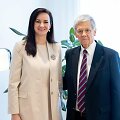 Inga Ruginienė ir Johnas Coale'as