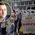 Ramūnas Vilpi&scaron;auskas ir protestas dėl baltarusių 