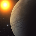 Jupiterio palydovo Europos iliustracija
