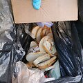 Migrantų i&scaron;mestas maistas ir sugadinta technika