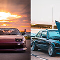 &bdquo;Nissan Silvia S13&ldquo; ir BMW E30/ Carter Brink - Patrik Storm Unsplash nuotr.