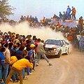 Audi Quattro 1983 m. Portugalijos ralio metu. MPW57 nuotr. Wikipedija. CC BY 3.0