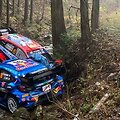 D.Sordo ir A.Fourmaux avarija. WRC organizatorių nuotr.
