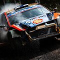 Esapekka Lappi sudaužytas automobilis. WRC organizatorių &bdquo;facebook&ldquo; tinkle publikuota nuotr.