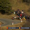 T.Neuville avarija. WRC organizatorių &bdquo;facebook&ldquo; puslapyje patalpinta nuotr.