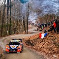 Ottas Tanakas Monte Karlo ralyje. WRC organizatorių &bdquo;facebook&ldquo; puslapyje patalpinta nuotr.
