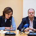 Viktorija Čmilytė - Nielsen, Saulius Skvernelis
