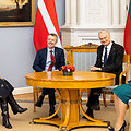 Karalienė Mary, Danijos Karalius Frederikas X, Gitanas Nausėda, Diana Nausėdienė