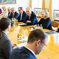 Prezidentas Gitanas Nausėda susitiko su Seimo valdyba