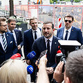LSDP ir Demokratų sąjungos &bdquo;Vardan Lietuvos&ldquo; atstovai susitiko dėl koalicijos sudarymo