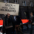 Protesto eisena &bdquo;Už laisvą Palestiną&ldquo;