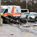 Avarija sostinėje ant Valakampių tilto 