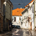 Vasaros lietus nuplovė Vilnių