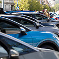 &bdquo;eJudėjimo&ldquo; festivalyje esantys automobiliai
