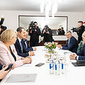 Seime susitiko Lietuvos socialdemokratų partijos su Lietuvos valstiečių ir žaliųjų sąjungos atstovais