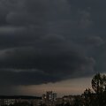 Audros debesys pasiekė Vilnių
