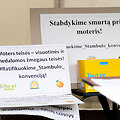 Pilietinė gatvės akcija &bdquo;Stabdykime smurtą prie&scaron; moteris! Ratifikuokime Stambulo konvenciją&ldquo;