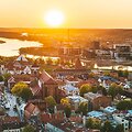 Kauno senamiestis i&scaron; vir&scaron;aus