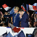 Emmanuelis Macronas ir Brigitte Macron / Getty nuotrauka