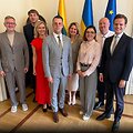 Kultūros ministras Lukas Alsys su savo komanda