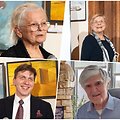 Dausų premijos laureatai Nijolė Marytė &Scaron;erniūtė, Stasė Banionytė, Augminas Petronis, Aloyzas Stankevičius