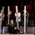 Spektaklio &bdquo;Dievų saulėtekis&ldquo; repeticija