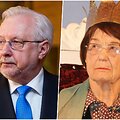 Literatūrologas Kęstutis Urba ir ra&scaron;ytoja Vytautė Žilinskaitė