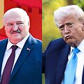 Aliaksandras Luka&scaron;enka ir Donaldas Trumpas