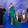Dominika Banevič su mama, Audra Avižiūtė, Vytautas ir Eglė Juozapaičiai