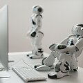 Vilniaus universiteto Matematikos ir informatikos fakulteto robotai-humanoidai  
