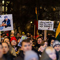Ketvirtadienio protestas &bdquo;&Scaron;alin rankas nuo laisvo žodžio!&ldquo;