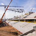 Spaudos konferencija dėl Nacionalinio stadiono statybų