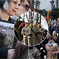 Antakalnio kapinėse i&scaron;lydėtas už Ukrainos laisvę žuvęs karys Tadas Tumas
