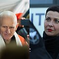 Alesis Bialiatskis ir Maryja Kalesnikava