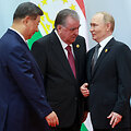 Xi Jinpingas, Emmomalis Rahmonas, Vladimiras Putinas