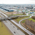 Viaduko per magistralinį kelią A1 vizualizacija