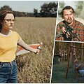 Kadrai i&scaron; filmų &bdquo;Žvelgiant į saulę&ldquo; (rež. Mascha Schilinski), &bdquo;Mū&scaron;is po mū&scaron;io&ldquo; (rež. Paul Thomas Anderson) ir &bdquo;Svečias&ldquo; (rež. Vytautas Katkus)