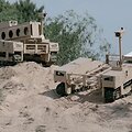 Ukrainos karinis robotas - bepilotė antžeminė sistema TERMIT UGV. Ukrainos gynybos ministerijos nuotr.