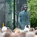 Atidengtas paminklas V.Kudirkai