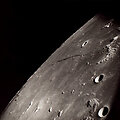 Mėnulio Ramybės jūros nuotrauka, kurią padarė &bdquo;Apollo 8&ldquo; įgula