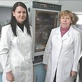 Biochemijos instituto mokslininkės (i&scaron; kairės) D.Baltriukienė, V.Bukelskienė, A.Kalvelytė dalyvavo kamieninių ląstelių tyrimuose.